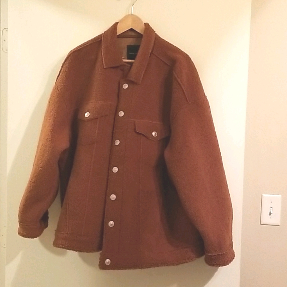NWOT American Eagle sherpa coat